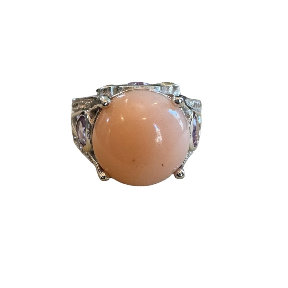 Vintage pink ring